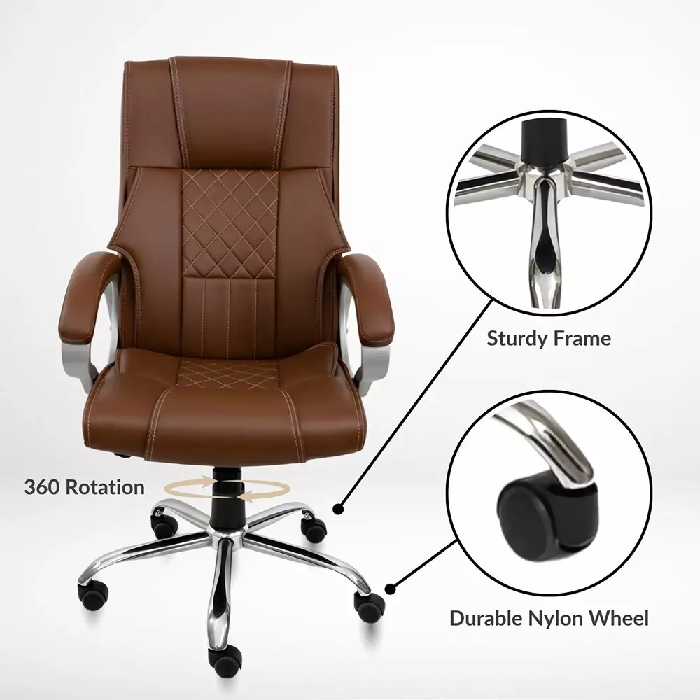 activa-kim-ergonomic-office-chair-with-padded-seat-arm-rest-high-back-premium-leatherette-brown-for-home-office-use