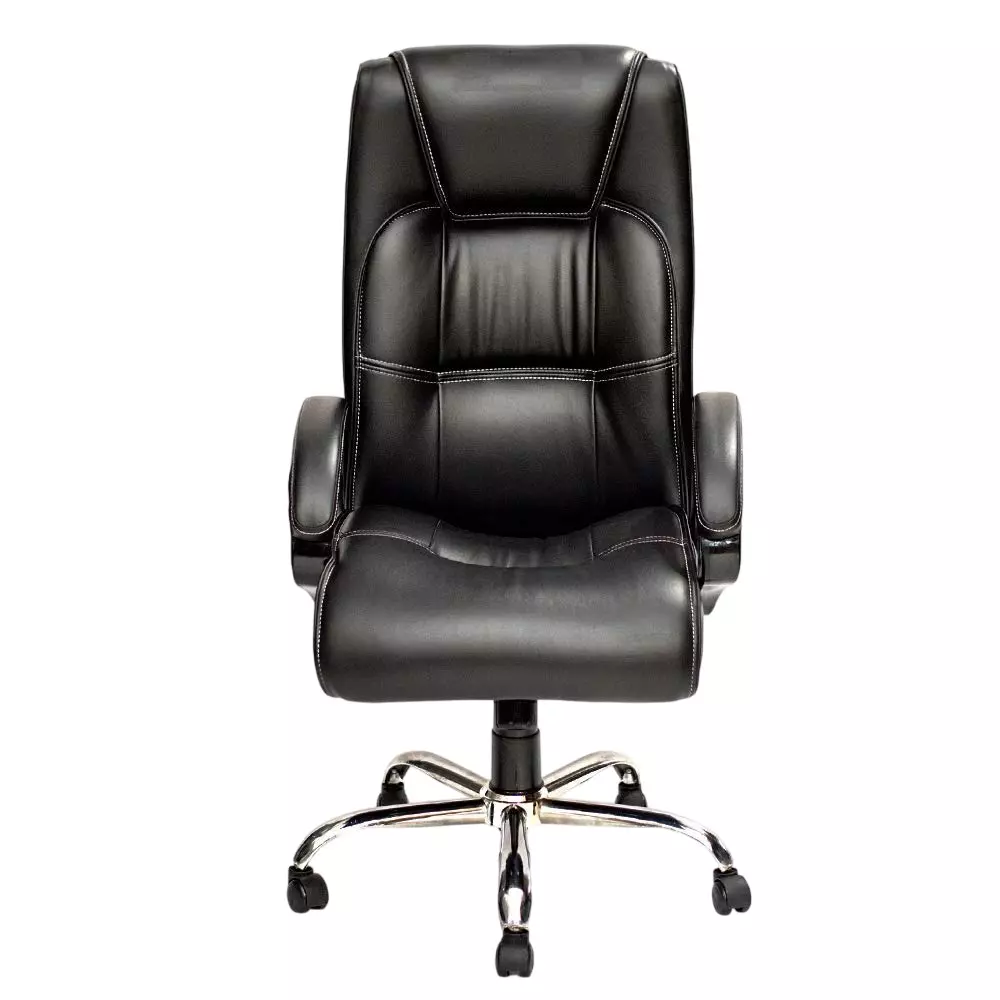 SAHANI High Back Ergonomic Executive Chair Leatherette Arm Rest Black, SSF-06