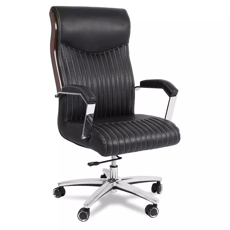 Ib basics Black Leatherette Onesta Ergonomicanomic High Back Office Executive Chair