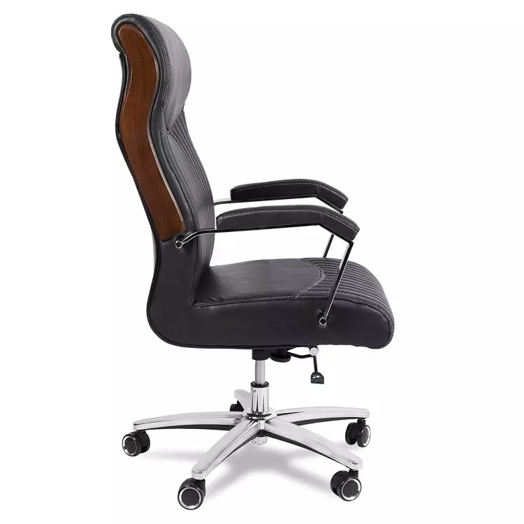 Ib basics Black Leatherette Onesta Ergonomicanomic High Back Office Executive Chair