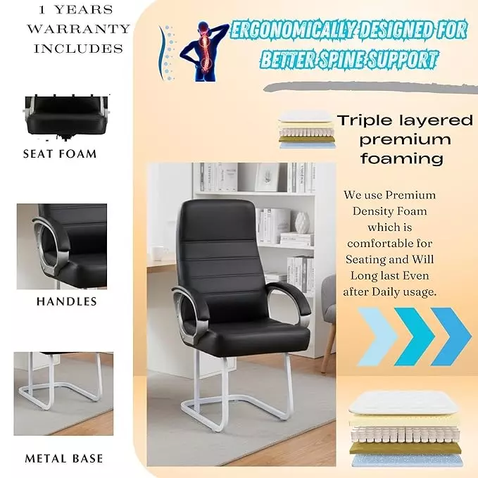 rolex-high-back-visitor-office-chair-with-double-support-legs-cushion-padded-handles-150-kg-weight-capacity-synthetic-leather-upholstery-black