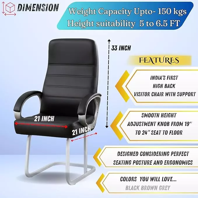 rolex-high-back-visitor-office-chair-with-double-support-legs-cushion-padded-handles-150-kg-weight-capacity-synthetic-leather-upholstery-black