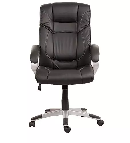 Mezonite High Back Black Leatherette Office Executive Chair KI708