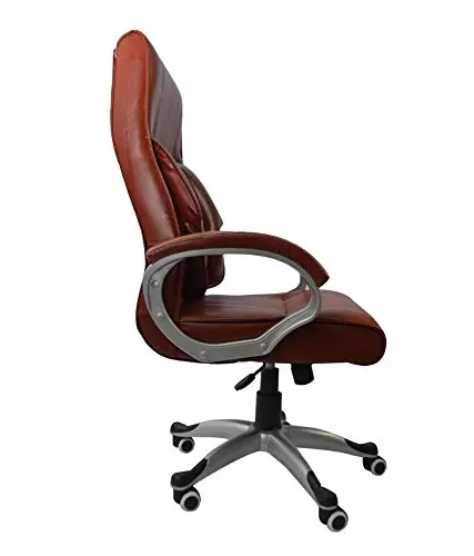 Mezonite High Back Brown Leatherette Office Executive Chair KI732