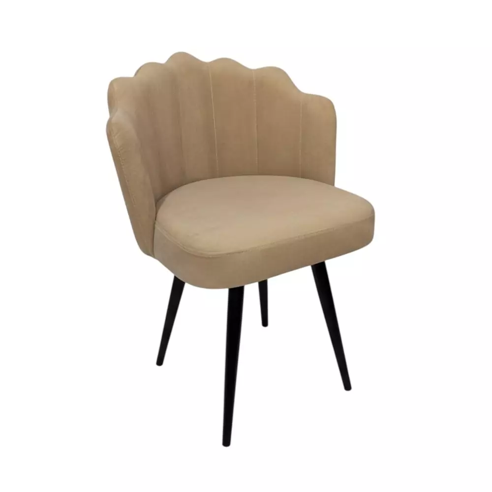 Activa Crown Luxury Desk Chair Without Arm Rest Medium Back Velvet for Home, Office Or Living Room