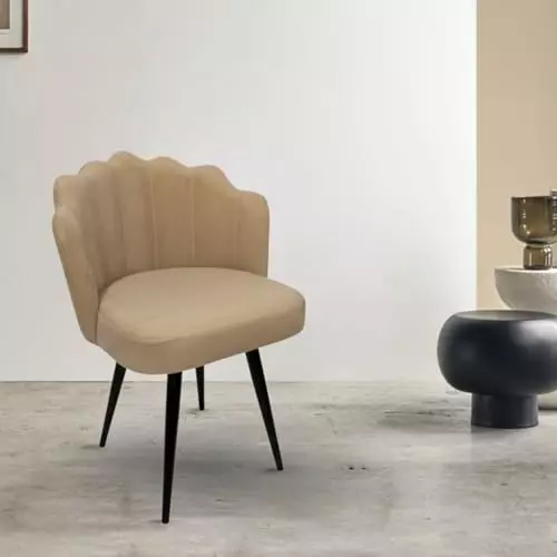 activa-crown-luxury-desk-chair-without-arm-rest-medium-back-velvet-beige-for-home-office-or-living-room