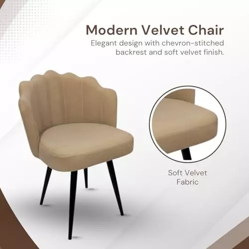 activa-crown-luxury-desk-chair-without-arm-rest-medium-back-velvet-beige-for-home-office-or-living-room