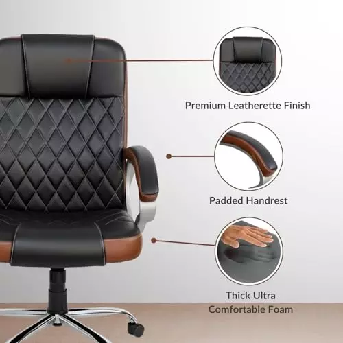 activa-kohinoor-executive-executive-office-chair-with-cushioned-seat-arm-rest-high-back-upholstered-leather-tan-black-for-home-gaming-office-use