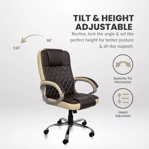 activa-kohinoor-executive-executive-office-chair-with-cushioned-seat-arm-rest-high-back-upholstered-leather-beige-coffee-for-home-gaming-office-use