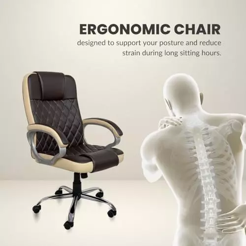 activa-kohinoor-executive-executive-office-chair-with-cushioned-seat-arm-rest-high-back-upholstered-leather-beige-coffee-for-home-gaming-office-use