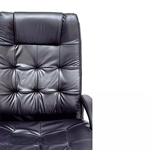 Chair Choice Executive Boss Chair Faux Leather Midnight Black