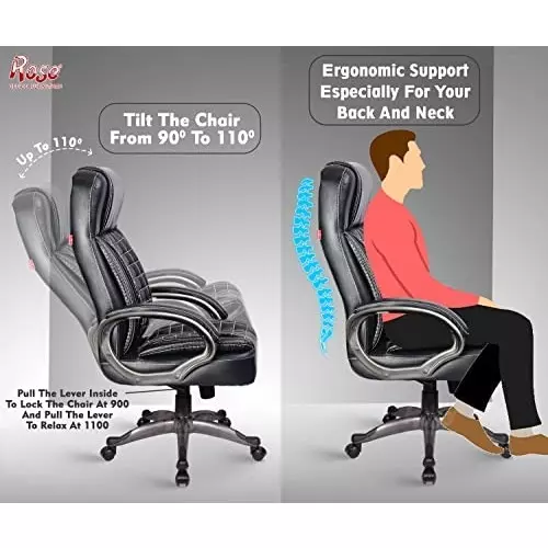 rose-eleganz-revolving-office-chair-with-armrest-high-back-black
