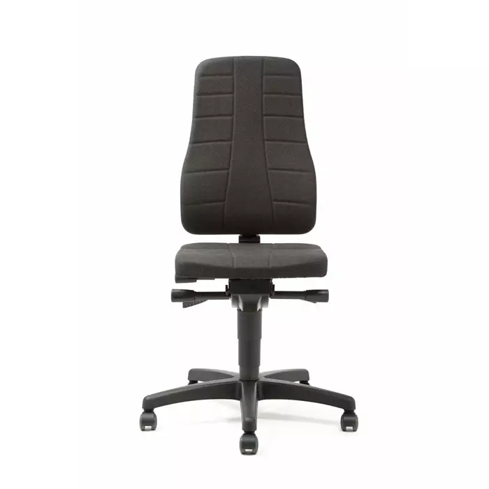 Treston Black Fabric Desk Chair 120 Kg Weight Capacity, C40BL