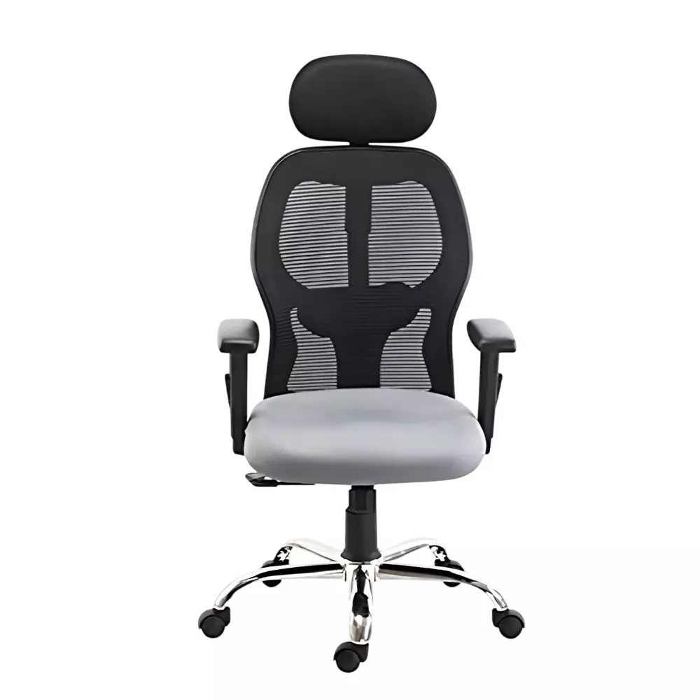 SAHANI Matrix High Back Office Chair Mesh Fabric Arm Rest White, SSF-01
