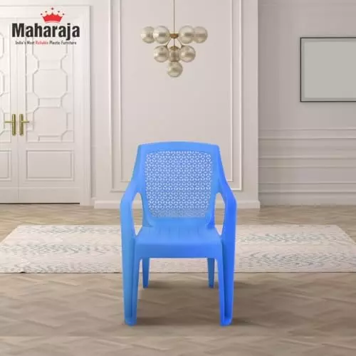 maharaja-matt-pattern-plastic-chairs-up-to-200-kg-weight-capacity-blue-dollar-503-pack-of-2-pcs