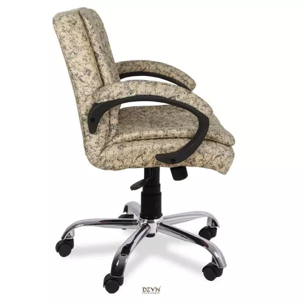 Ib basics Beige Fabric Baxtonn Low Back Office Executive Chair