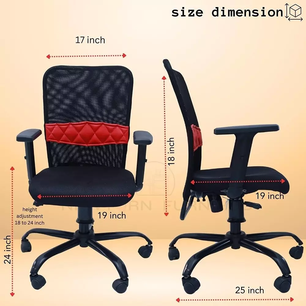 newturn-sigma-office-chairs-blue-25-x-25-x-25-cm