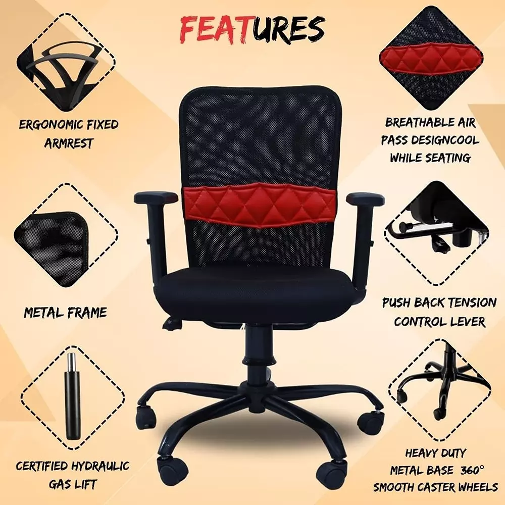 newturn-sigma-office-chairs-blue-25-x-25-x-25-cm