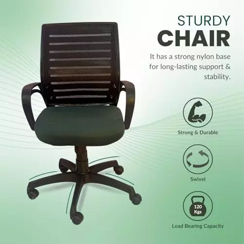 activa-jerry-ergonomic-office-chair-medium-back-mesh-fabric-forest-green-for-home-office-use