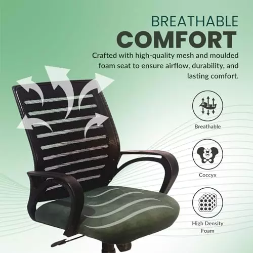activa-jerry-ergonomic-office-chair-medium-back-mesh-fabric-forest-green-for-home-office-use