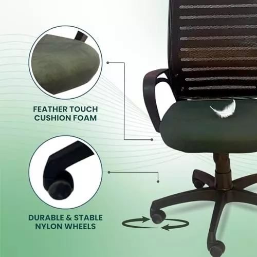 activa-jerry-ergonomic-office-chair-medium-back-mesh-fabric-forest-green-for-home-office-use