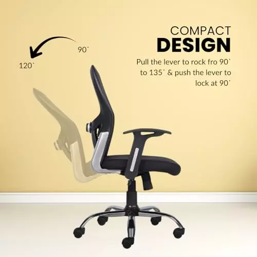 activa-marvel-ergonomic-office-chair-with-cushioned-seat-arm-rest-medium-back-mesh-fabric-lumbar-support-black-for-home-office-use