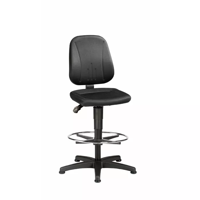 Treston Black Fabric Desk Chair 120 Kg Weight Capacity, C35BL