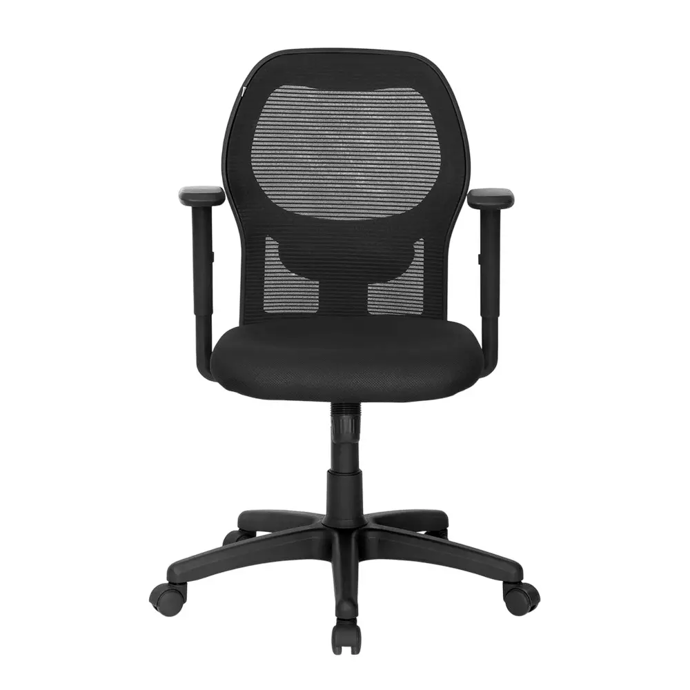 SAHANI Matrix Medium Back Revolving Chair Fabric Arm Rest, SSF-13