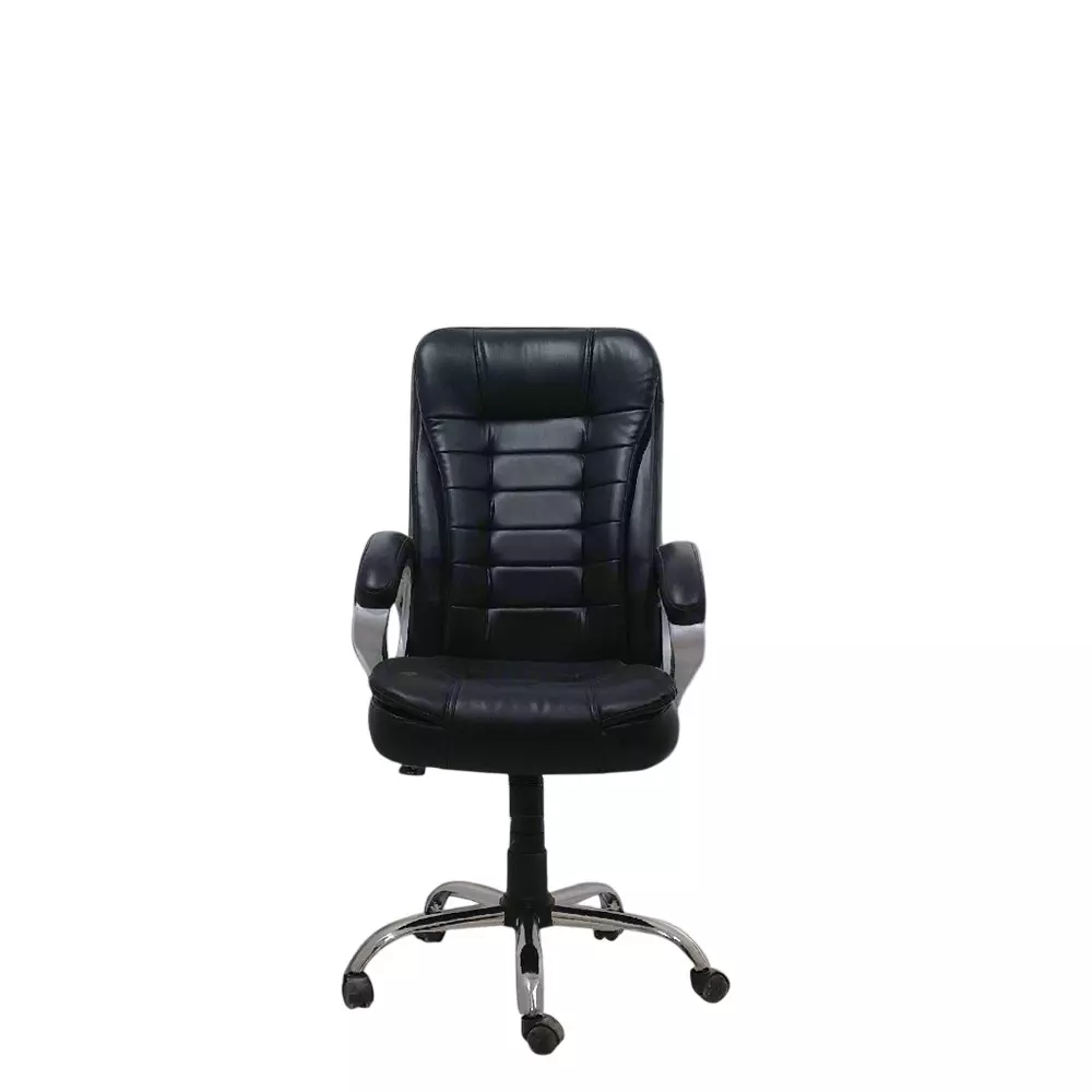 MY CUBICLES Sitara Big Boss Chair High Back Polyurethane Foam Weight Capacity Upto 120 Kg Black, MC0083