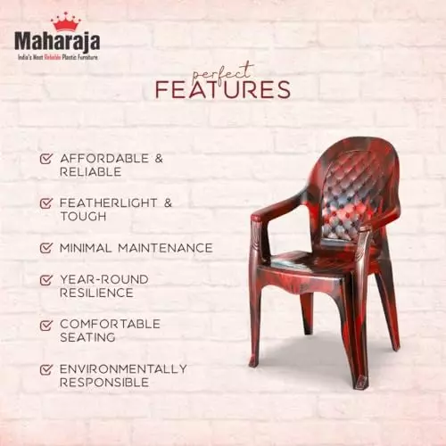 maharaja-dolphin-plastic-chairs-up-to-200-kg-weight-capacity-with-arm-rest-rosewood-pack-of-4-pcs