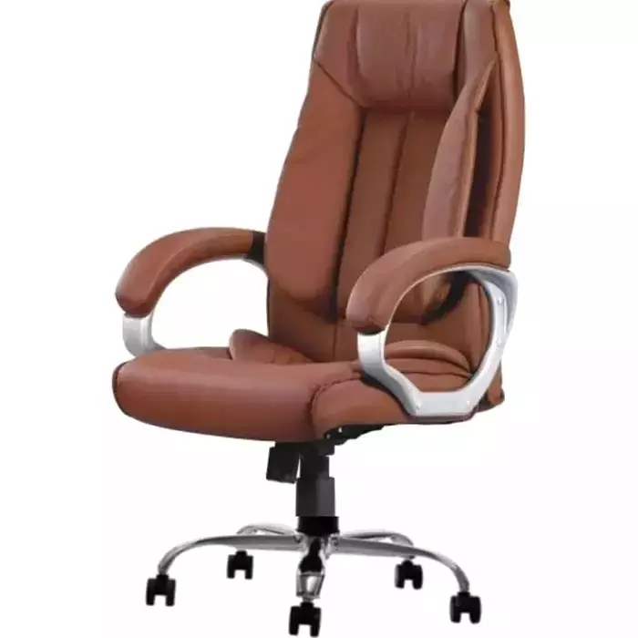 roarwood-office-chair-modern-ergonomic-high-back-premium-faux-leather-with-fixed-armrest-brown