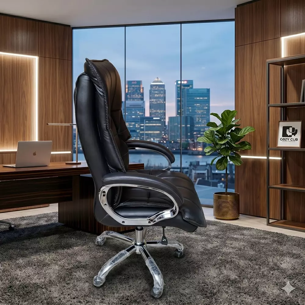 cozy-cub-arm-rest-ergonomic-office-executive-chair-leatherette-58x45x111-cm-high-back-black-for-office-home-cc-bs-blk-str-2