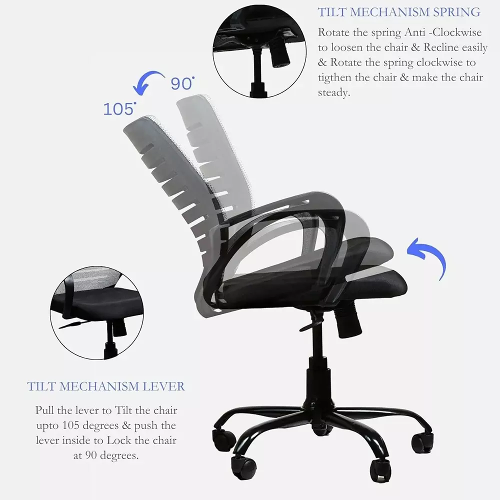 zidle-rise-low-back-office-chair-grey-black-mesh-with-spacious-seat-revolving-tilting-mechanism-heavy-duty-metal-base