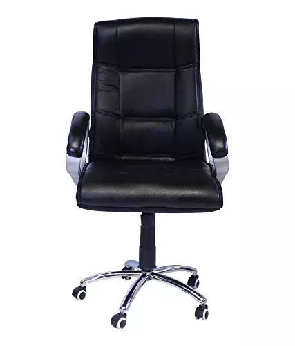 Buy Mezonite High Back Black Leatherette Office Executive Chair KI731 from Industrybuying.com