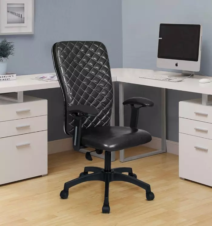 Modern India Seating MIS540 Leatherette Office Chair