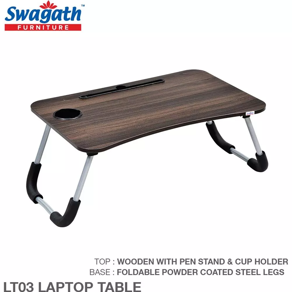 swagath-portable-plastic-laptop-table-with-pen-stand-wenge-matte-finish-wood-metal-for-home-office-use-lt-03