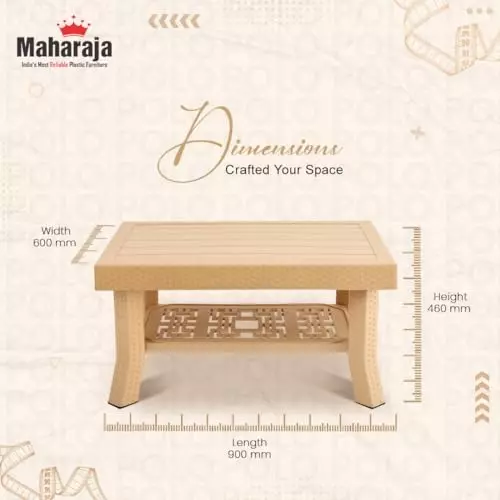 maharaja-polo-plastic-center-table-rectangular-shape-60x90x46-cm-beige