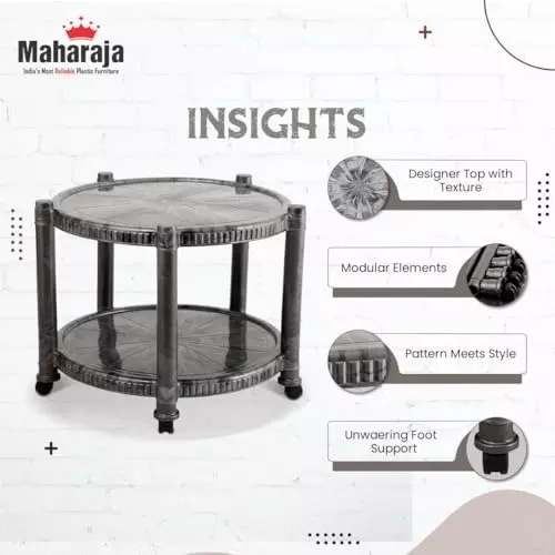 maharaja-t-5-center-trolley-table-plastic-round-shape-weather-proof-silver