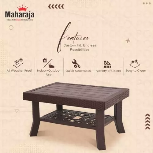 maharaja-polo-plastic-center-table-rectangular-shape-60x90x46-cm-brown