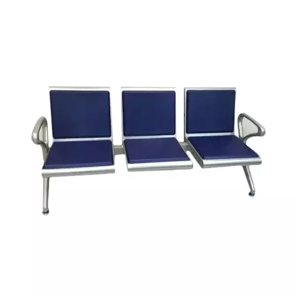 parin-pelican-blue-3-seater-waiting-chair-set-of-2