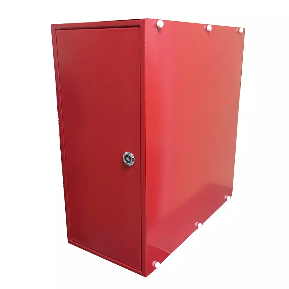 RS PRO Storage Cabinet Steel Red 480 mm 200 mm 500 mm, 2845268