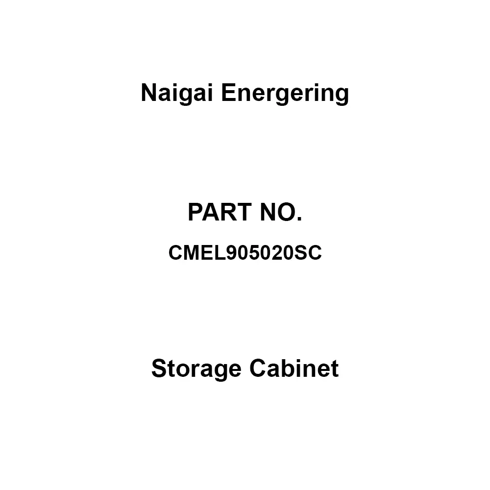 Naigai Energering Storage Cabinet One-Sided 820x420 mm Circuit Board Dimension, CMEL905020SC