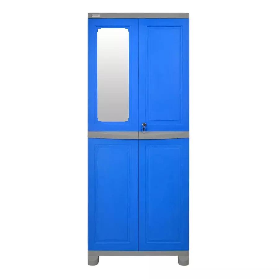 nilkamal-freedom-big-1-storage-cabinet-with-mirror-deep-blue-grey-plastic-glass-mirror-71x535x180-cm-for-home-office-use