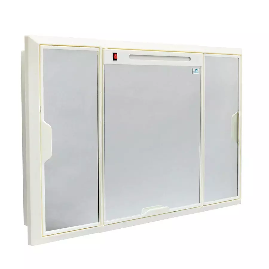 nilkamal-glory-mirror-cabinet-set-powder-coated-white-plastic-glass-mirror-85x12x54-cm-for-home-office-use