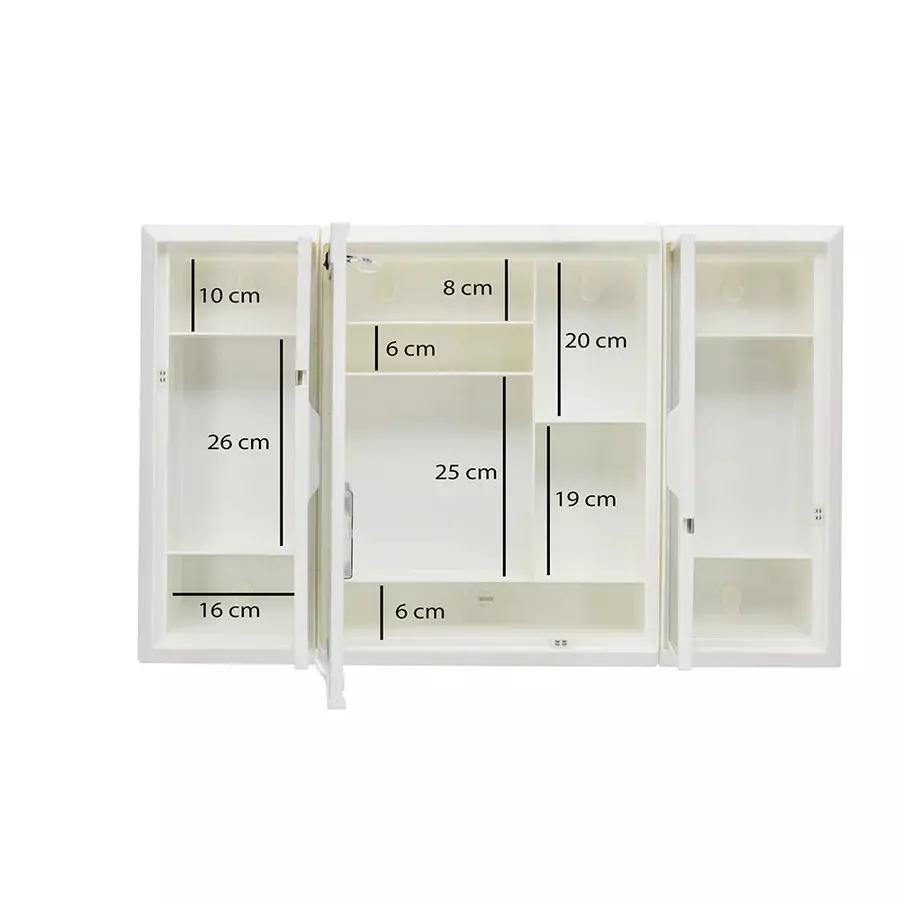 nilkamal-glory-mirror-cabinet-set-powder-coated-white-plastic-glass-mirror-85x12x54-cm-for-home-office-use