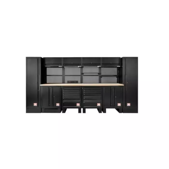 Facom 6 Door, 13 Drawer Metal Floor Standing Tool Cabinet, 3970mm, RWS2-10BS
