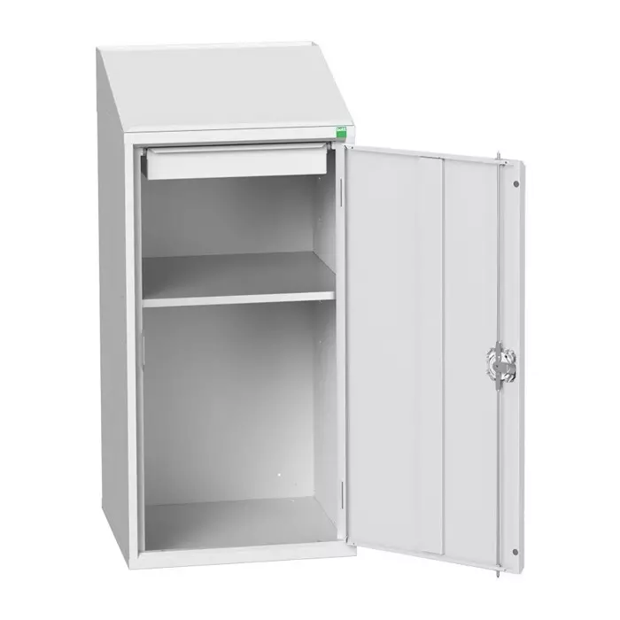 Bott 1 Door 1 Drawer Sheet Steel Floor Standing Cupboard 525x550x1130 mm, 16929024.16