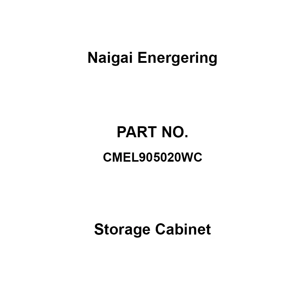 Naigai Energering Storage Cabinet One-Sided 820x420 mm Circuit Board Dimension, CMEL905020WC