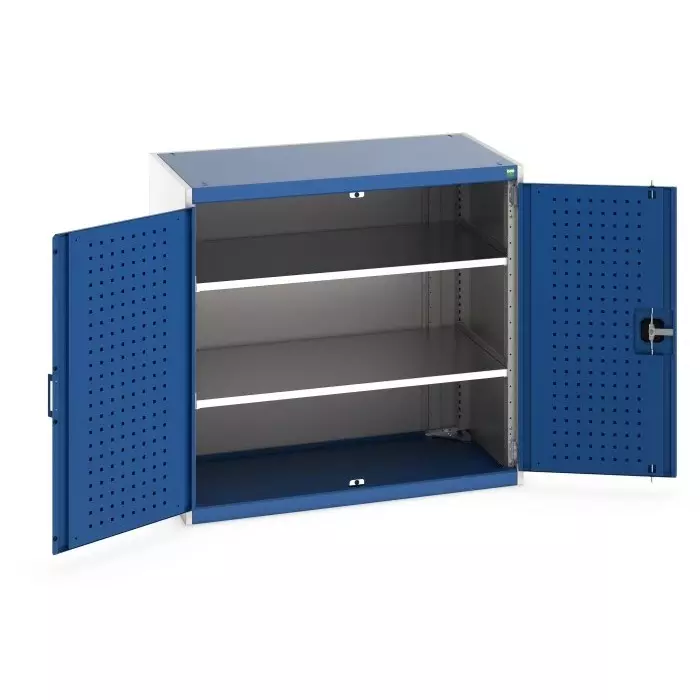 Bott 2 Door Sheet Steel Floor Standing Cupboard 1050x650x1000 mm, 40021095.11V