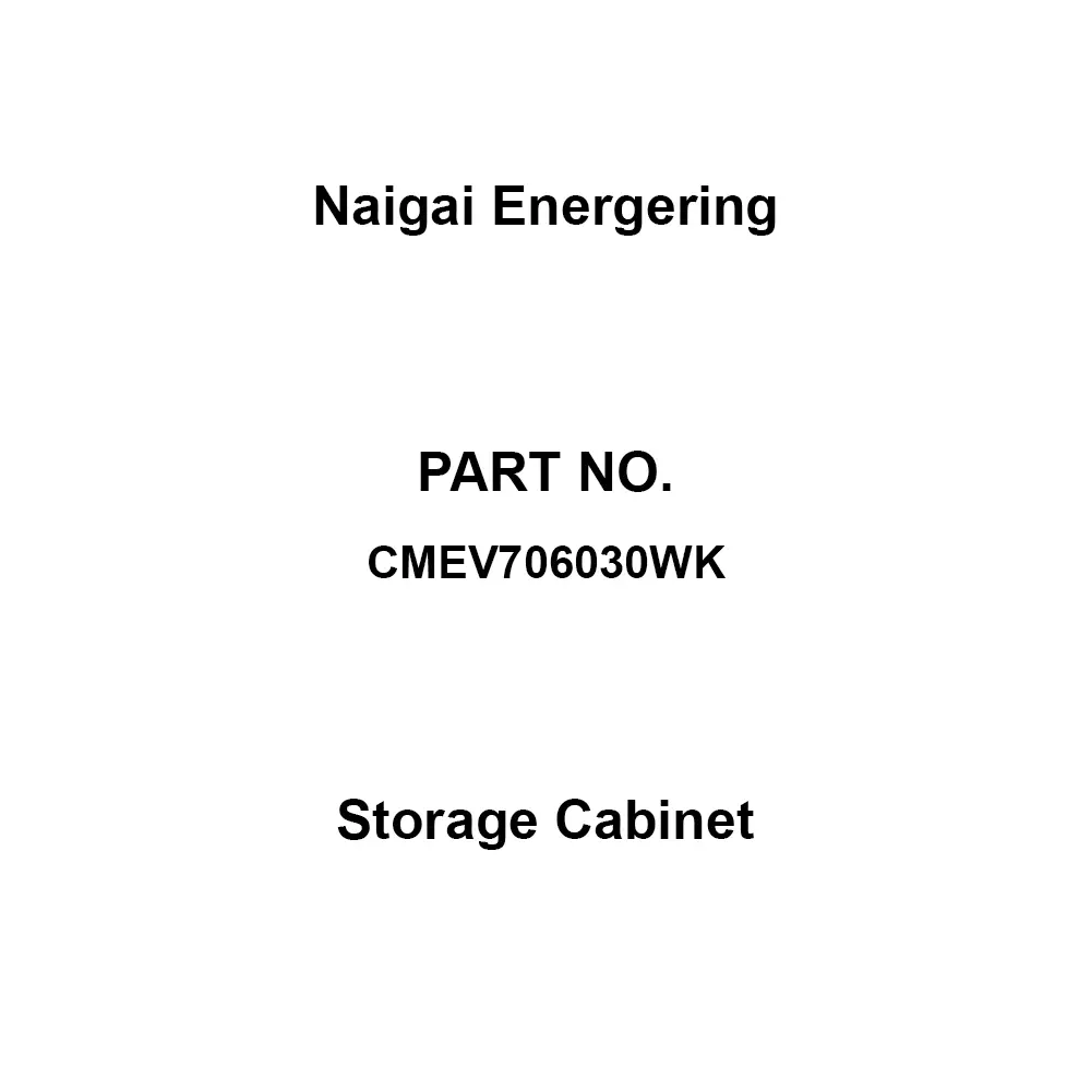 Naigai Energering Storage Cabinet 620x520 mm Circuit Board Dimensions, CMEV706030WK